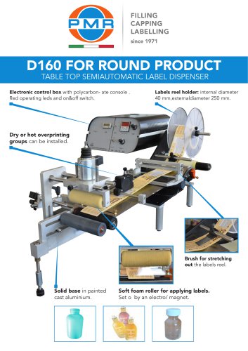 D160 FOR ROUND PRODUCTS