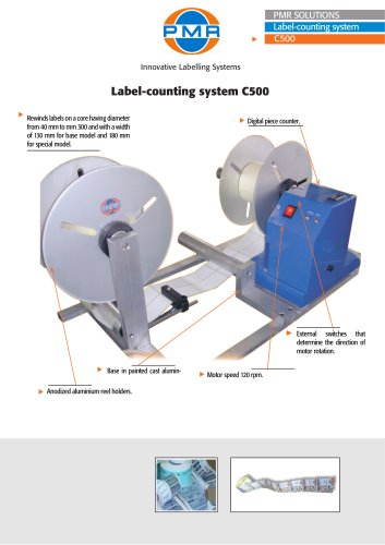 Label-counting system C500