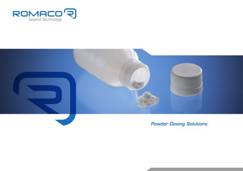 Romaco powder dosing