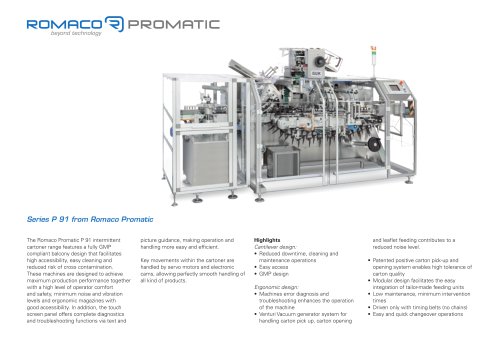 Romaco Promatic P 91