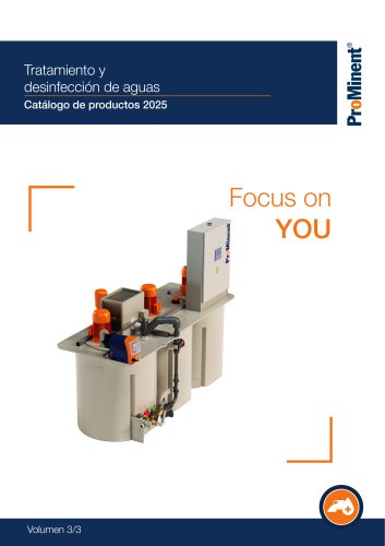 ProMinent Catálogo de productos 2025 - Folio 3 - Sistemas domésticos para el agua