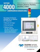 Taptone 4000 - Sistema de inspección de rendimiento avanzado para envases plásticos flexibles, pouches y tubos - 1