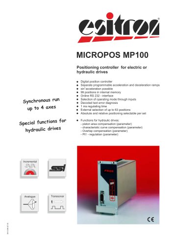 Positioning-controller Micropos MP 100