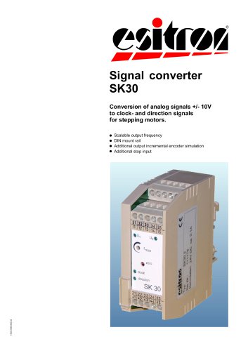 Signal converter SK 30