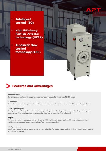 fume extractor for Laser cutting（PCB/Solar panel）