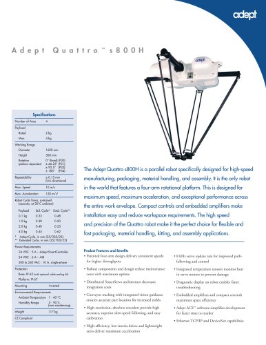 Adept Quattro s800H