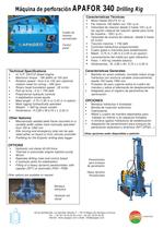 APAFOR 340 - Máquina de perforación geotécnica - 2