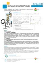 EQUIPAMIENTO PRESIOMÉTRICOÒ MENARD