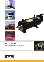 MGV Series High-Speed Motors for Test Rigs