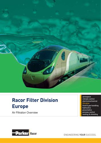 Racor Filter Division Europe Air Filtration Overview