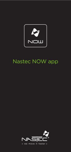 Nastec NOW App