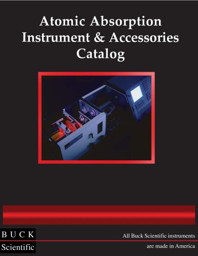 Atomic Absorption Instrument & Accessories Catalog