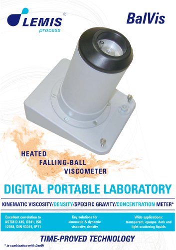 Heated Falling-Ball Viscometer