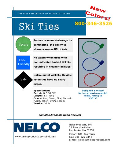 ski ties