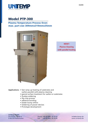 Plasma Cleaning & Heat PTP