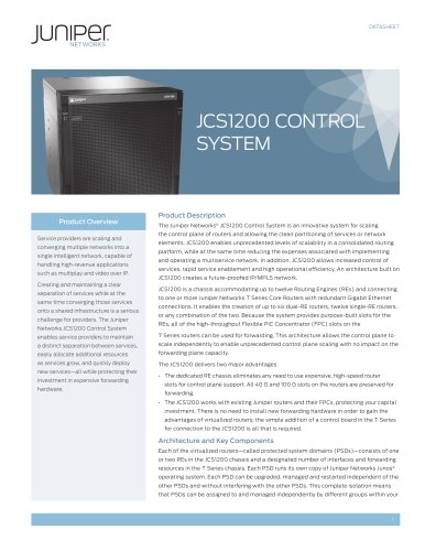 JCS1200 Control System