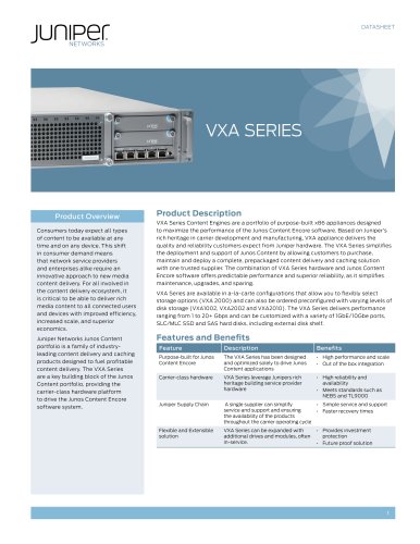 VXA Series