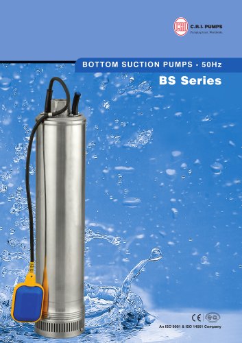 BOTTOM SUCTION PUMPS 50Hz