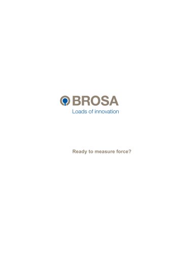 BROSA product overview