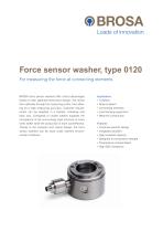 Force sensor washer Type 0120
