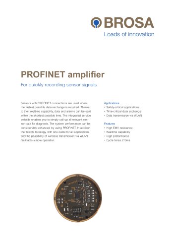 PROFINET amplifier