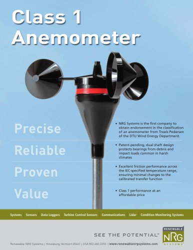 Class 1  Anemometer