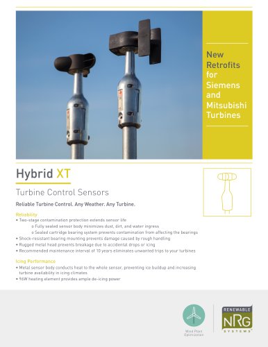 HYBRID XT TURBINE CONTROL SENSORS