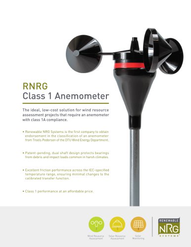 RNRG CLASS 1 ANEMOMETER