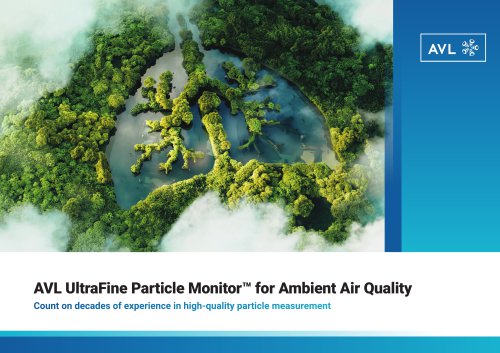AVL - Ultra Fine Particle Monitor