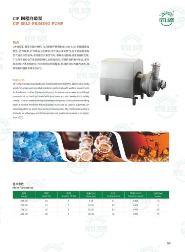 Self-priming pump
