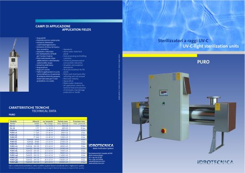 Water Sterilizer UV Puro