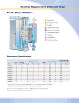 Heatless Regenerative Desiccant Dryer -Ultrapac 2000 - 3
