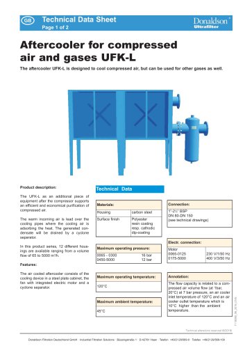 UFK-L Aftercoolers