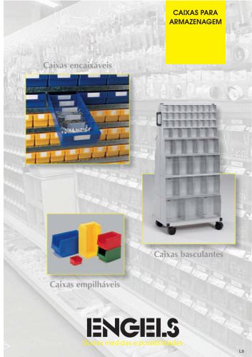 caixas para armazenagem