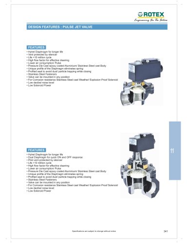 Pulse jet valve