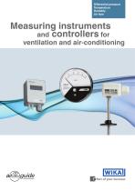 Measuring instruments for ventilation and air-conditioning