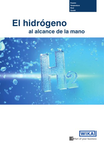 Presión Temperatura Nivel Caudal El hidrógeno  al alcance de la mano