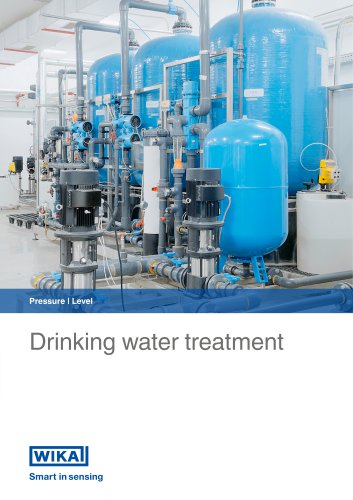 Pressure | Level Drinking water treatment