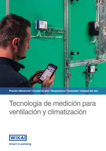 Tecnología de medición para ventilación y climatización