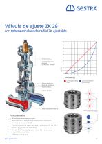 Válvula de ajuste ZK 313 - 3