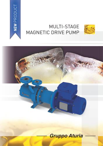 MULTI-STAGE MAGNETIC DRIVE PUMP