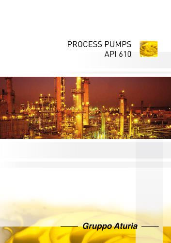 PROCESS PUMPS API 610