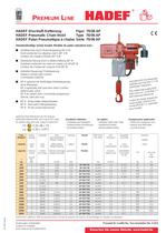 70/06 AP  Pneumatic Chain Hoist