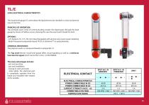 TL/E LEVEL ELECTRICAL CHARACTERISTICS