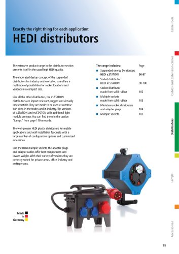 HEDI distributors