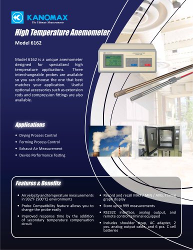 Middle & High Temp Anemomaster