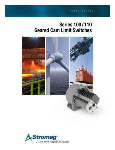 Series 100 / 110 Geared Cam Limit Switches