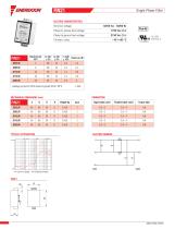 FIN21 Single Phase RFI Filter