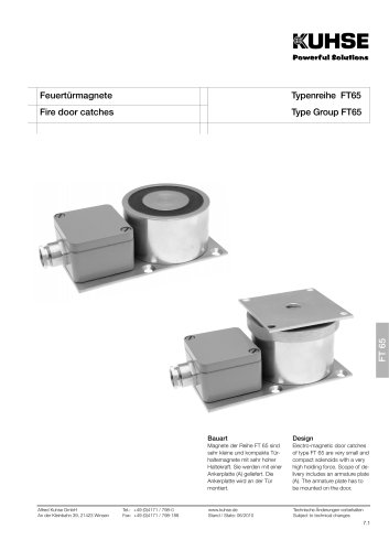 KUHSE Fire door catches