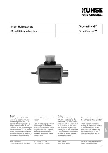 Small solenoids